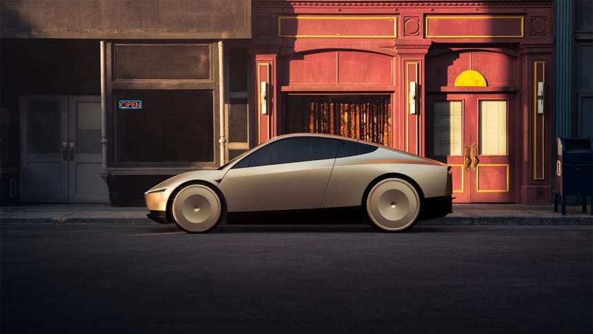 Elon Musk presentó el taxi sin conductor de Tesla y espera que llegue ...