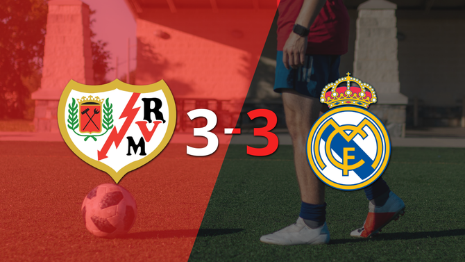 LaLiga EA Sports: Feria de goles en el empate entre Rayo Vallecano y ...