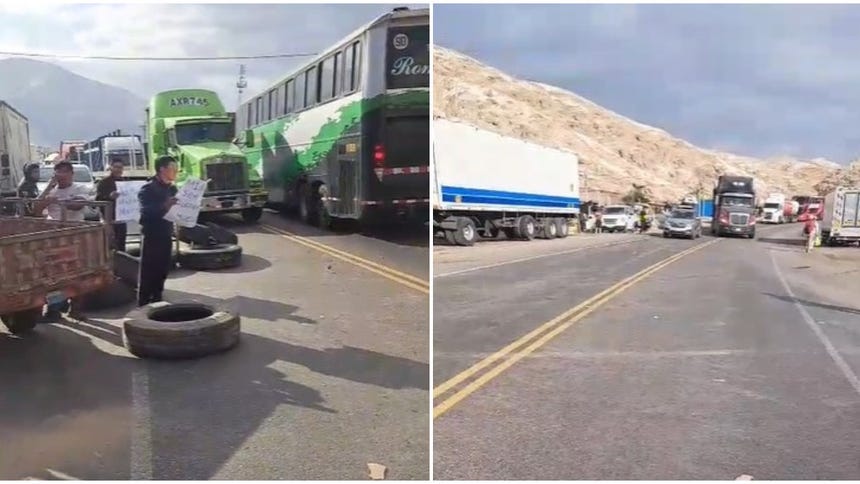 Arequipa: pescadores bloquean la Panamericana Sur y exigen ampliación ...