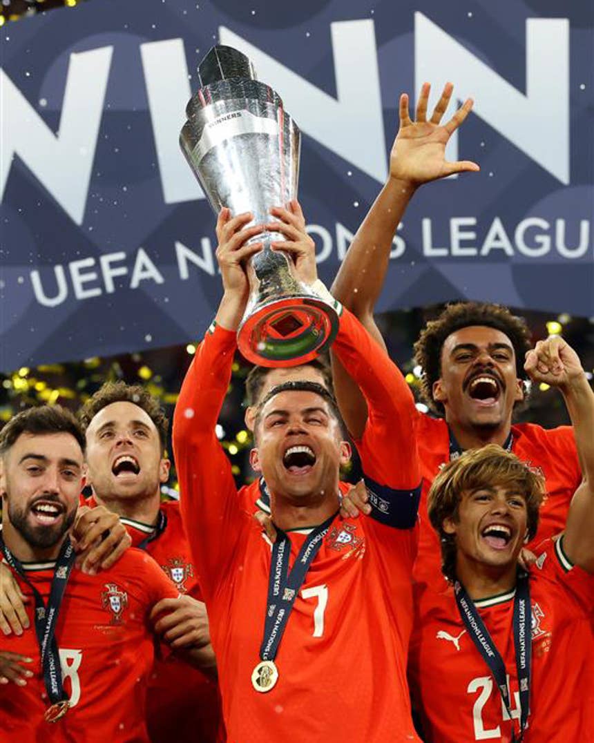 Cristiano Ronaldo levantó la Copa: así celebró Portugal tras ganar la