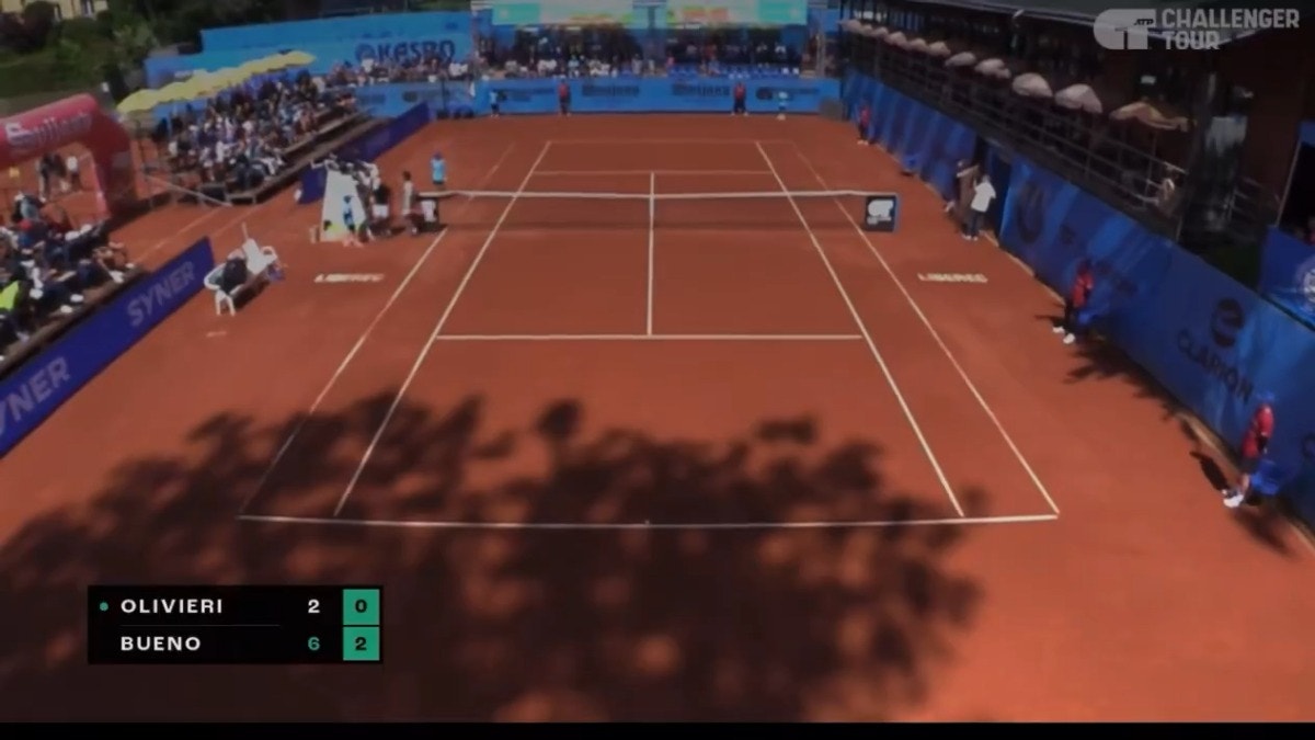 Así fue el final del partido entre Gonzalo Bueno y Genaro Olivieri
