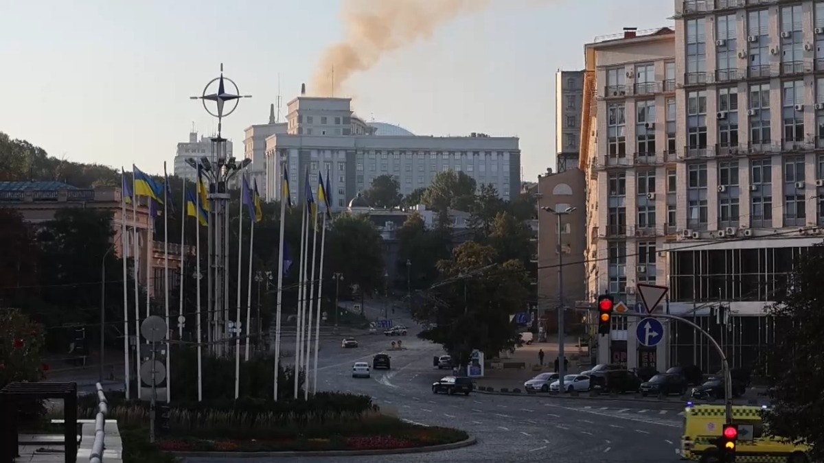 Rusia escala sus ataques con un récord de drones que alcanzan la sede del Gobierno en Kiev