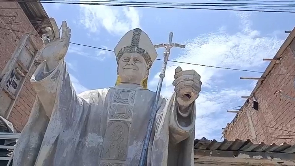 Estatua de cinco metros del papa León XIV estará en entrada de Chiclayo