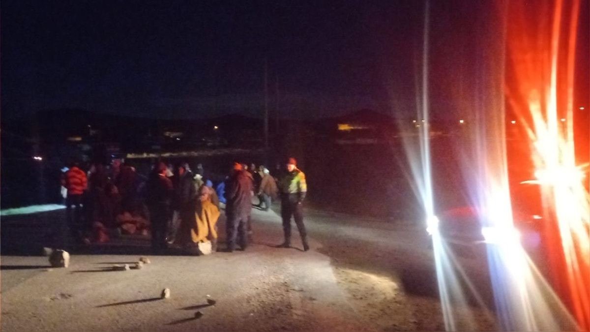 Son varios tramos de la carretera a Cajamarca que han sido bloqueados, lo que genera malestar en transportistas.