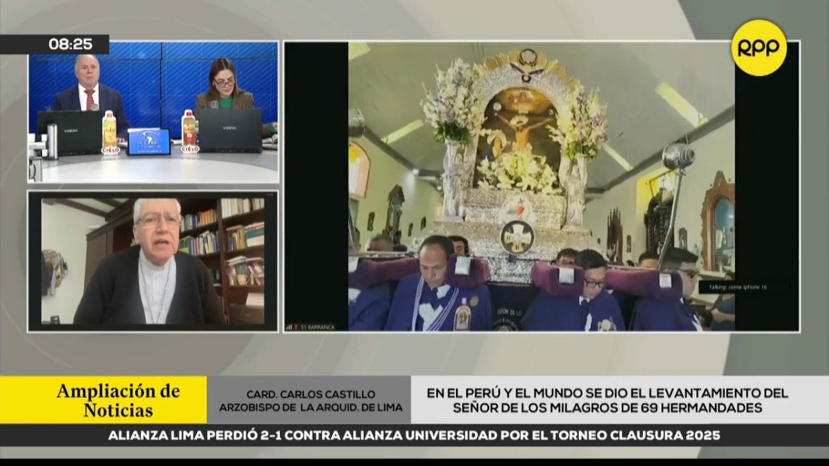 Cardenal Carlos Castillo se pronunció sobre paro de transportistas y pidió empatía ante reclamos por inseguridad y muertes