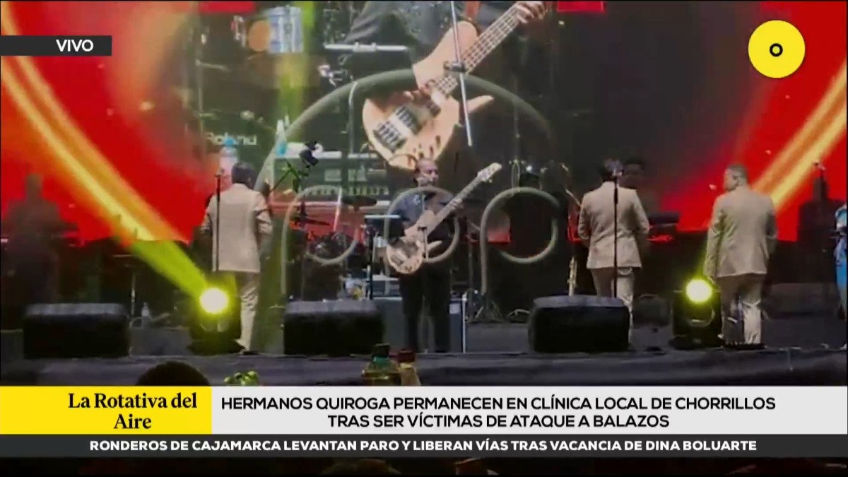 Hermanos Quiroga permanecen en clínica de Chorrillos tras ataque armado
