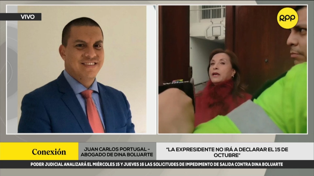 Dina Boluarte no asistirá a la audiencia sobre pedido de impedimento de salida del país, anuncia su abogado
