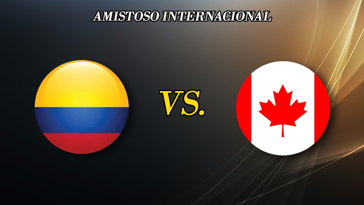 Colombia vs Canadá EN VIVO | Guía de TV amistoso internacional