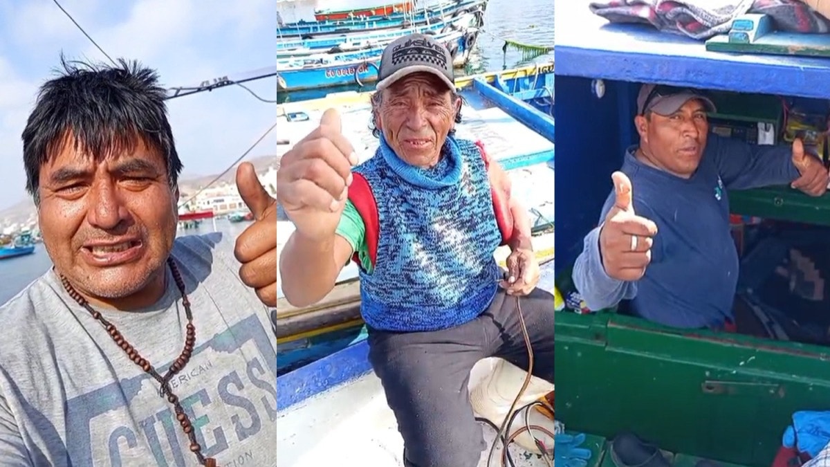 Mario Torrejón, Miguel Ángel Malásquez García y Alex Granda conviven en una lancha en altamar.