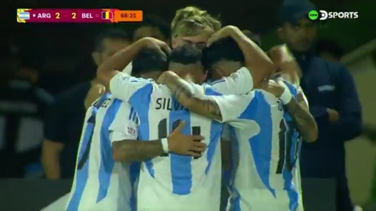 Jainikoski anotó el 2-2 para Argentina