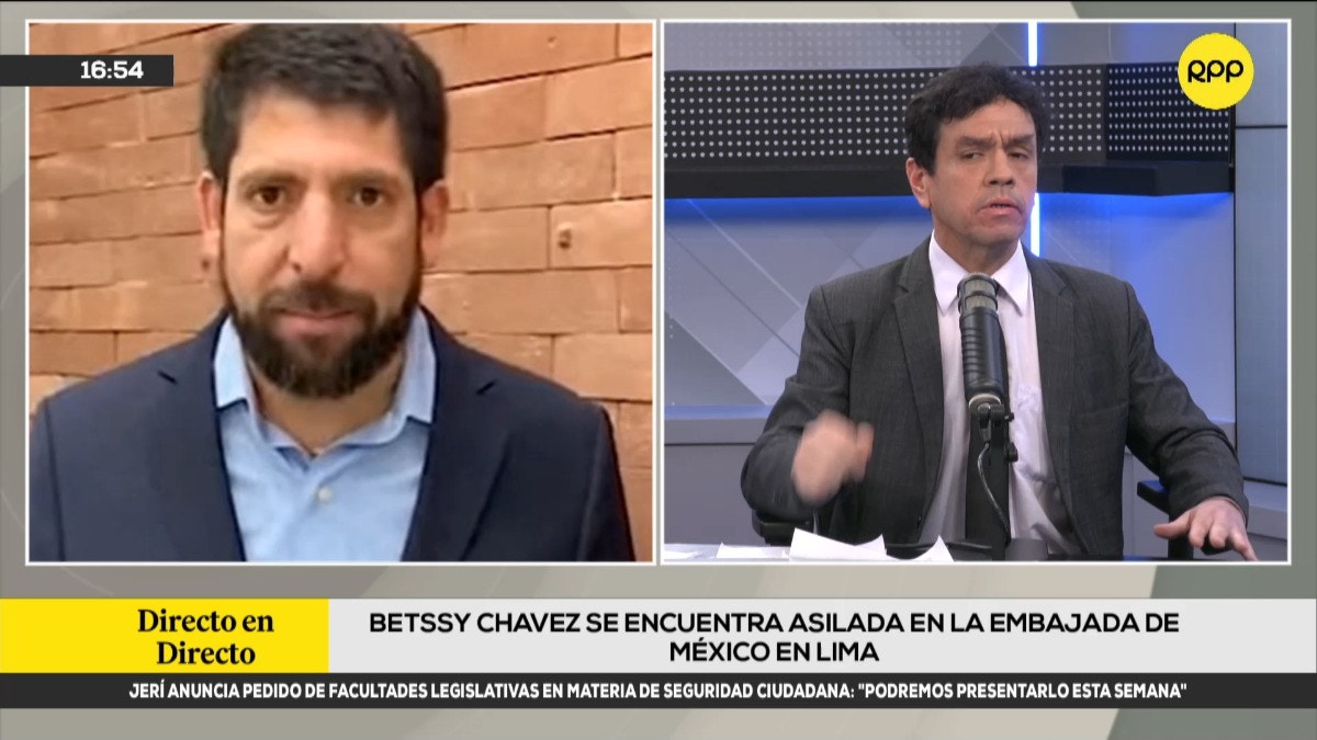 Betssy Chávez se encuentra asilada en la embajada de México en Lima, anunció el canciller Hugo de Zela