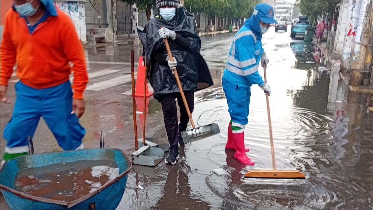 En el cercado de Chiclayo se identificó 136 viviendas afectadas por las lluvias.