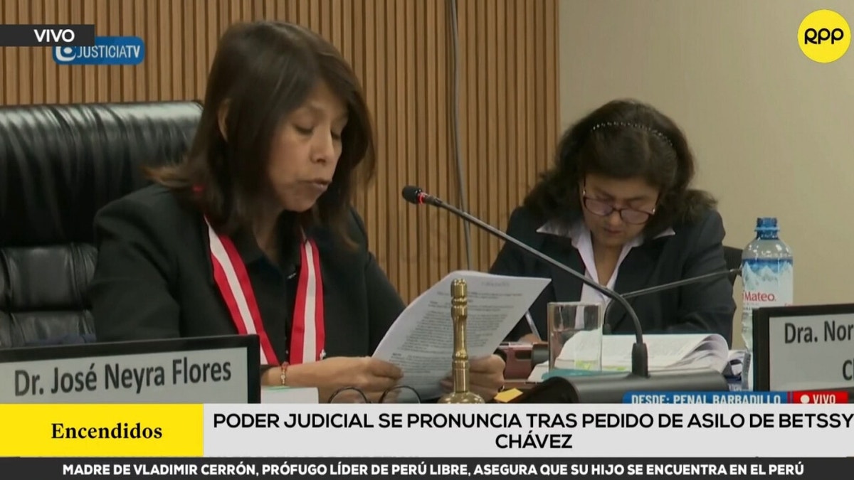 Betssy Chávez es procesada por el presunto delito de rebelión luego del fallido golpe de Estado del 7 de diciembre de 2022.