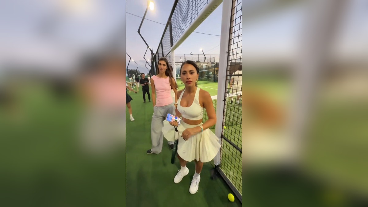 Antonela Roccuzzo fue interceptada en Miami por un famoso influencer que no la reconoció