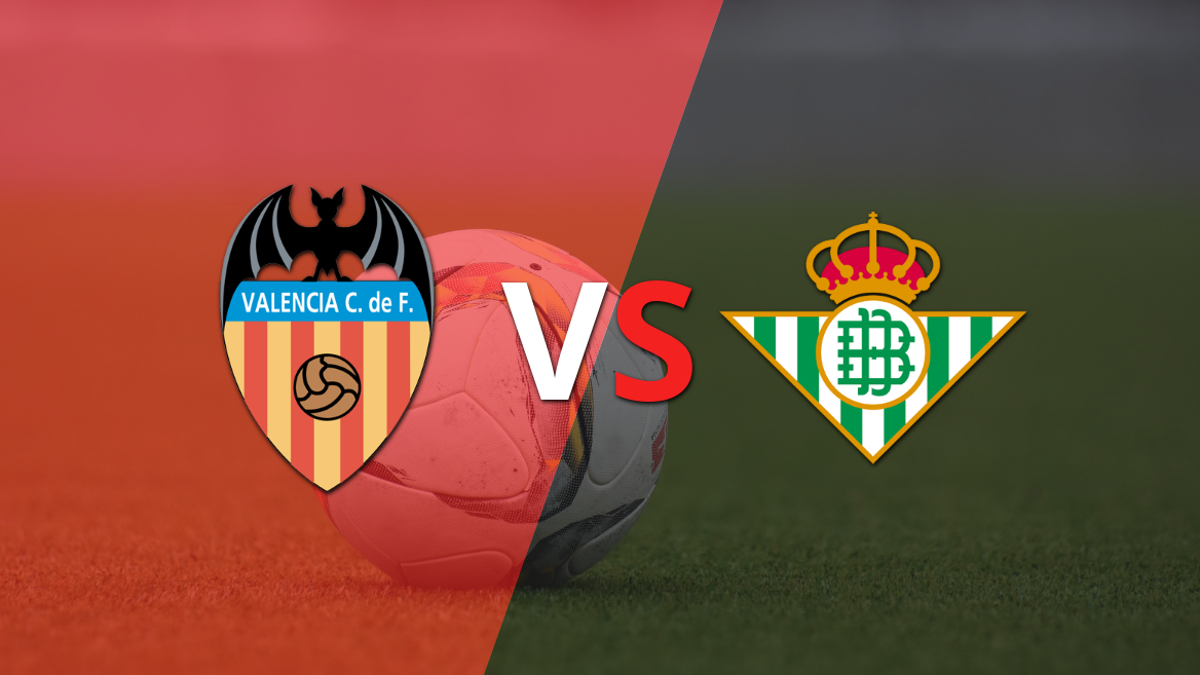Valencia se enfrentará ante Betis por la fecha 12