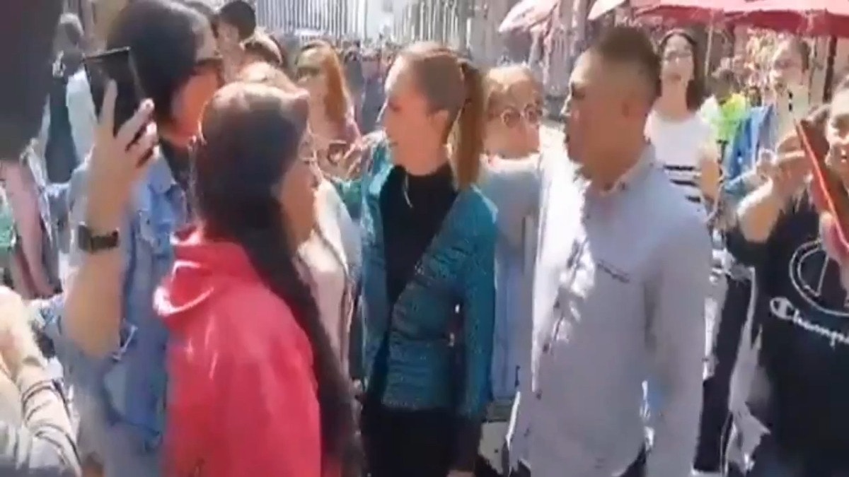 Sheinbaum sufre un episodio de acoso luego de que sujeto la tocara sin su consentimiento