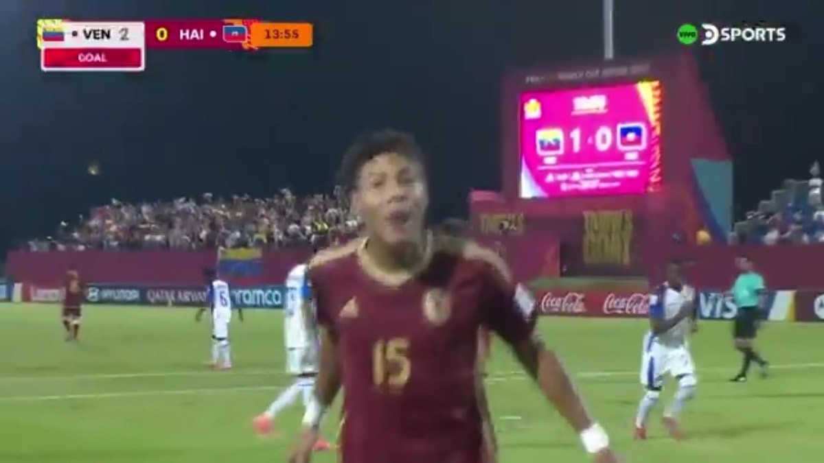 John Mancilla pone el 2-0 para Venezuela