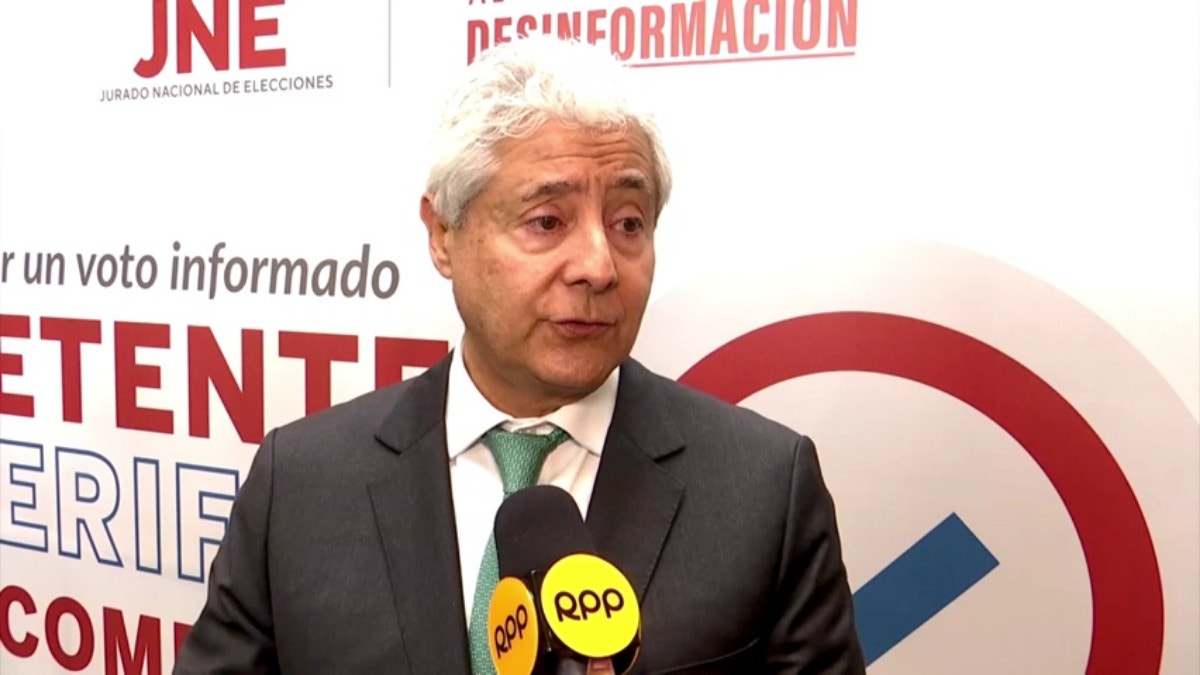 Roberto De la Tore, presidente de la Cámara de Comercio de Lima.