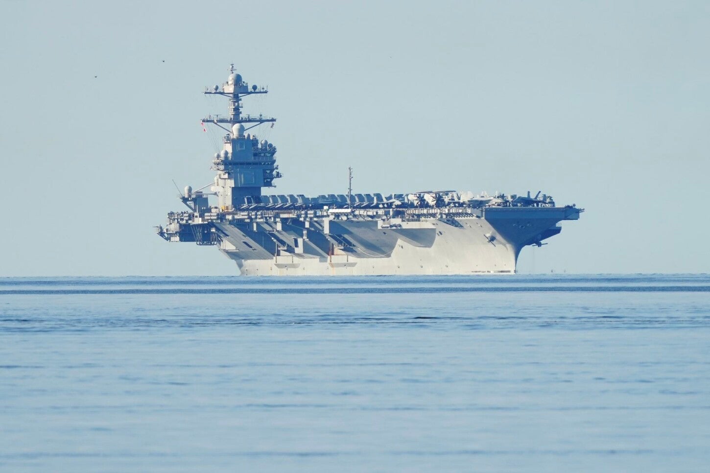 Portaaviones USS Gerald Ford. 