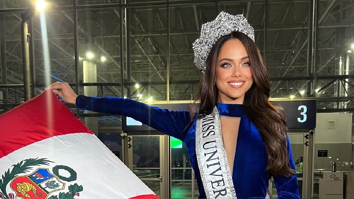 Karla Bacigalupo superó problema de salud y volvió a competencia del Miss Universo 2025.