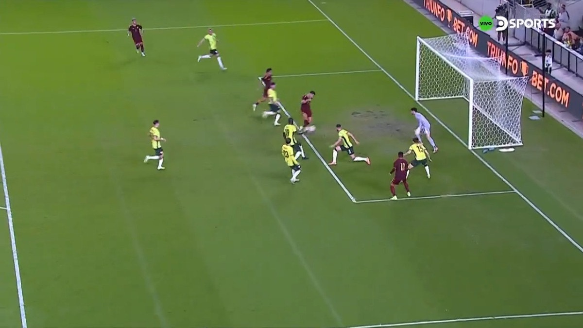 Así fue el gol de Venezuela ante Australia