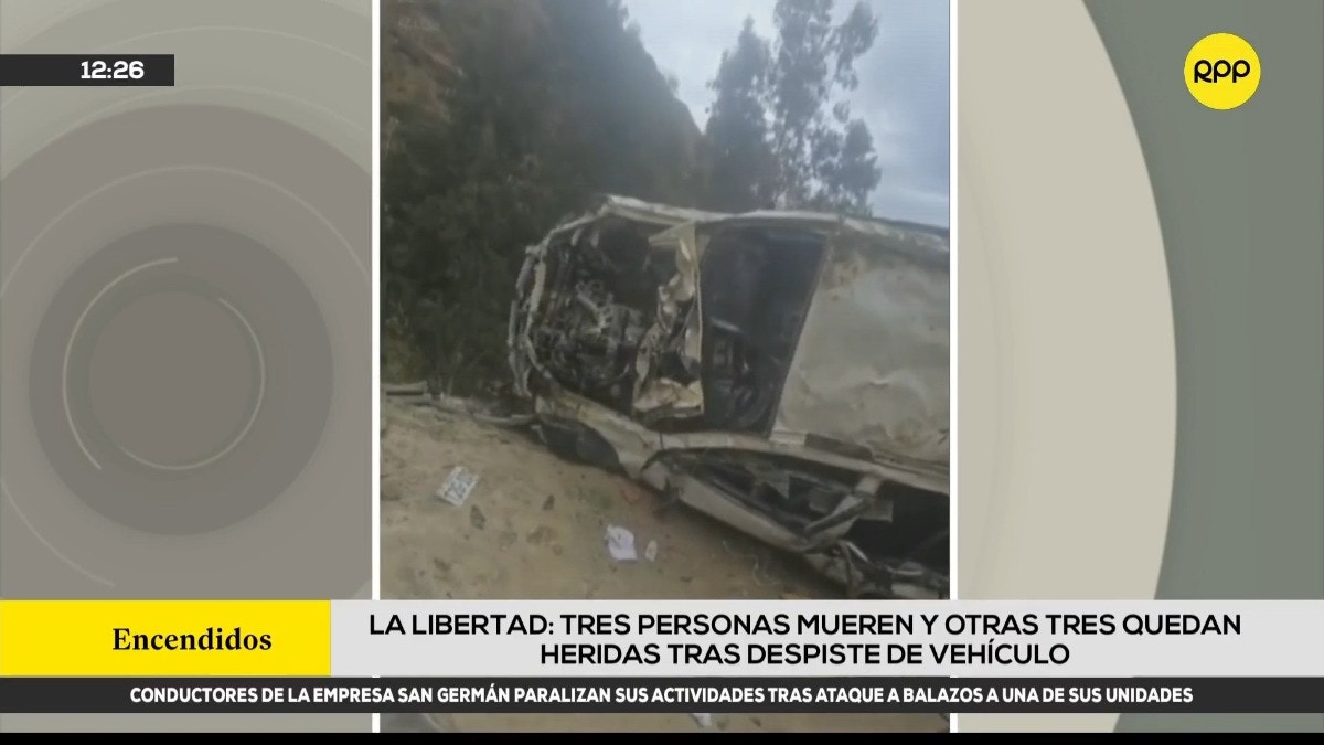 Personal del Ministerio Público y la Policía llegaron al lugar tras el accidente para realizar las diligencias correspondientes. 