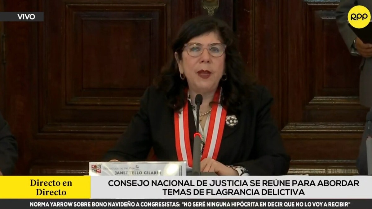 Tello también anunció que para el final de este año se establecerán 38 unidades de flagrancia en 34 distritos judiciales 