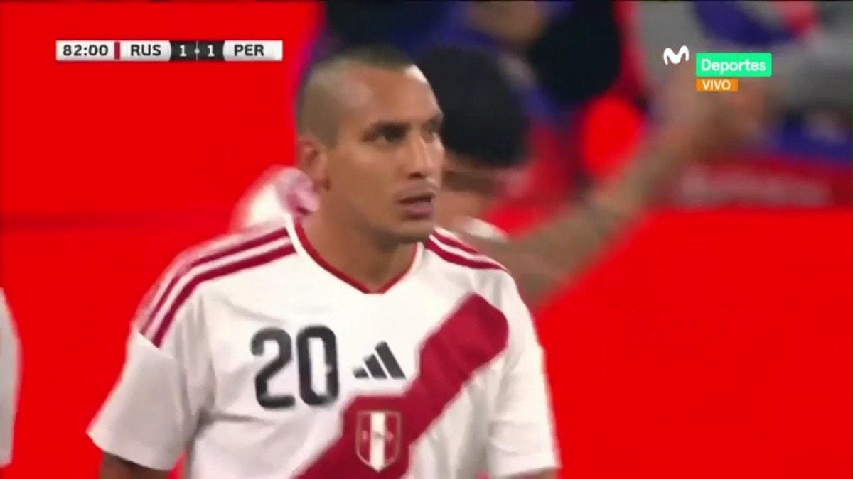 Así fue el golazo de Alex Valera para el 1-1 de Perú frente a Rusia