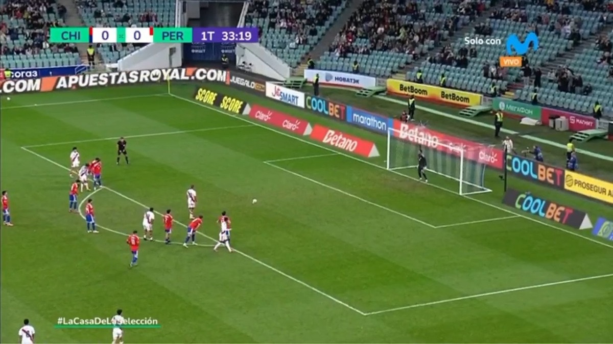 Así fue el gol de Alex Valera ante Chile