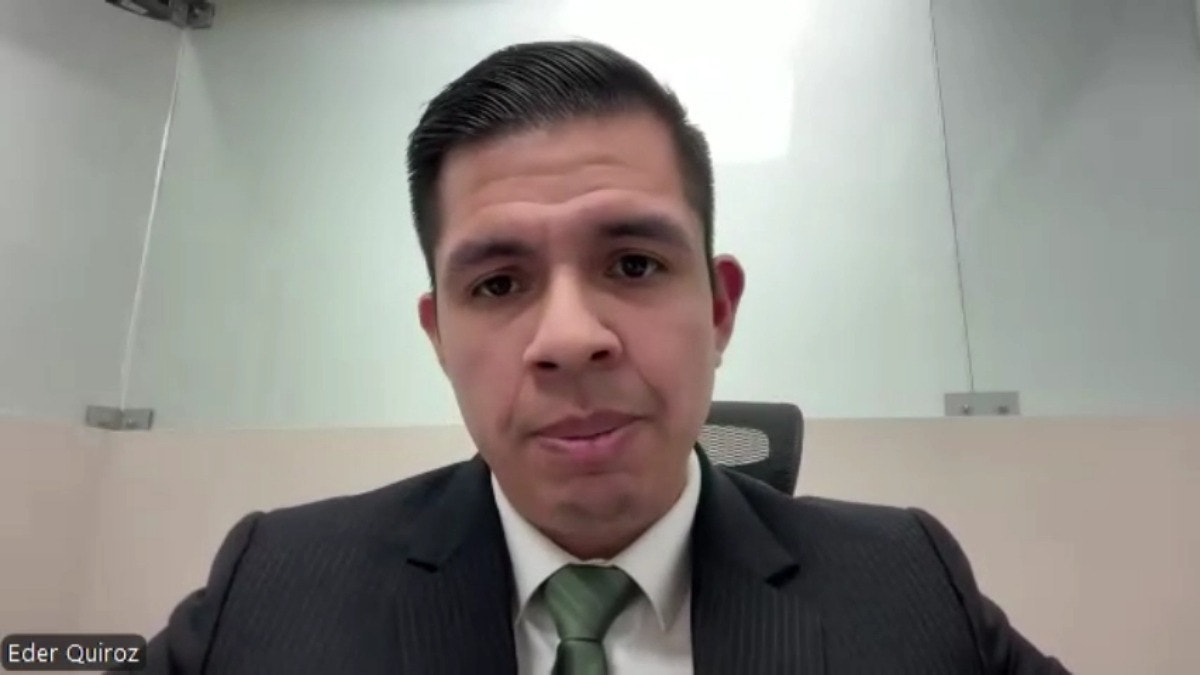 Eder Quiroz, jefe de Gabinete de Presidencia del JNE.
