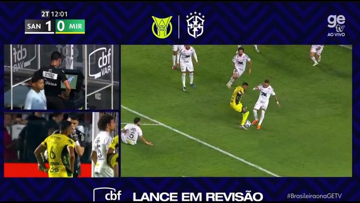 Neymar no tuvo un buen desempeño frente al Mirassol.