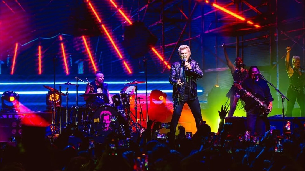 Billy Idol se encuentra en Perú como parte de su nueva gira It’s a Nice Day To… Tour Again!