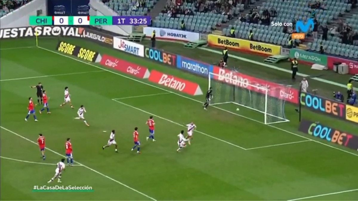 Así fue el gol de penal de Alex Valera