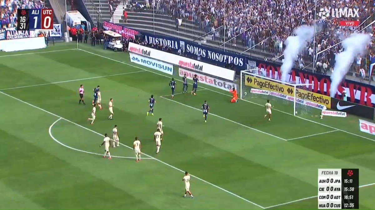 Paolo Guerrero anotó el 1-0 de Alianza Lima