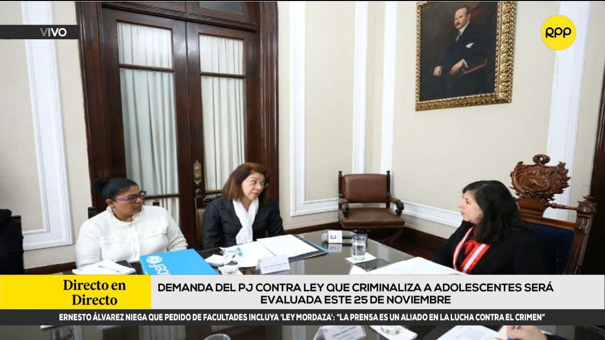 Demanda del Poder Judicial contra Ley que criminaliza a adolescentes será evaluada este 25 de noviembre por el Tribunal Constitucional. 