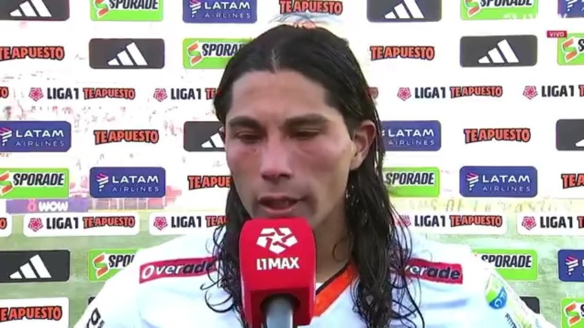 Franco Caballero y su frustración tras descender a Liga2