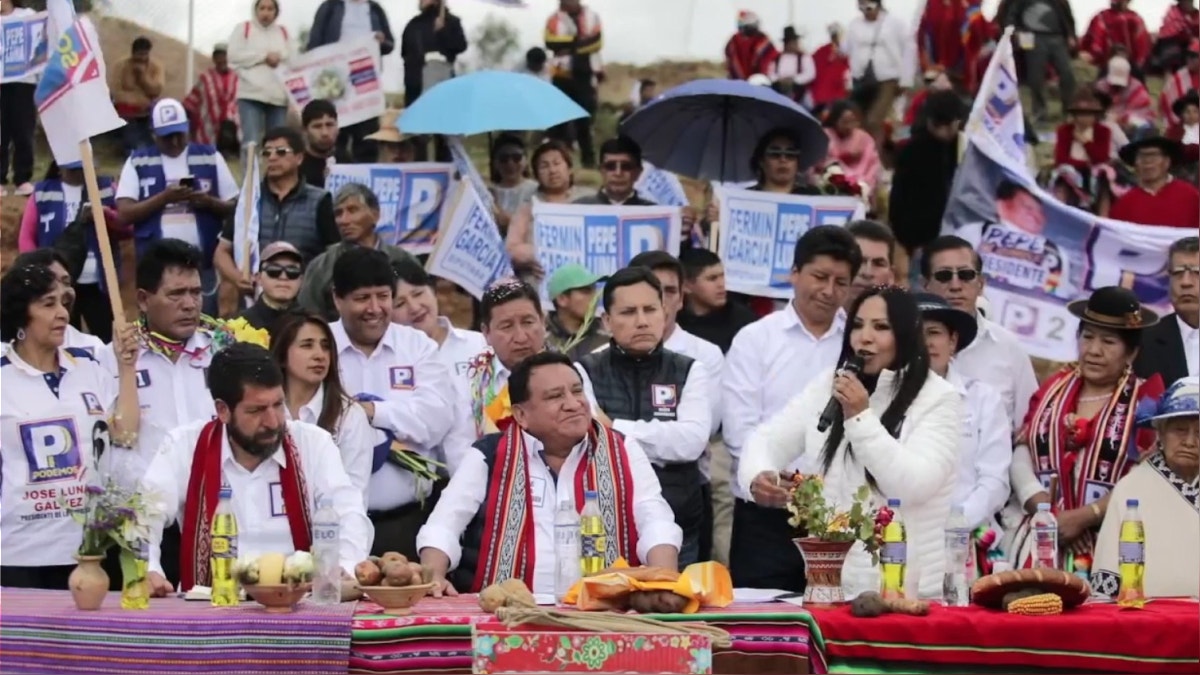 Presentación en Cusco de la fórmula presidencial que lidera José Luna Galvez.