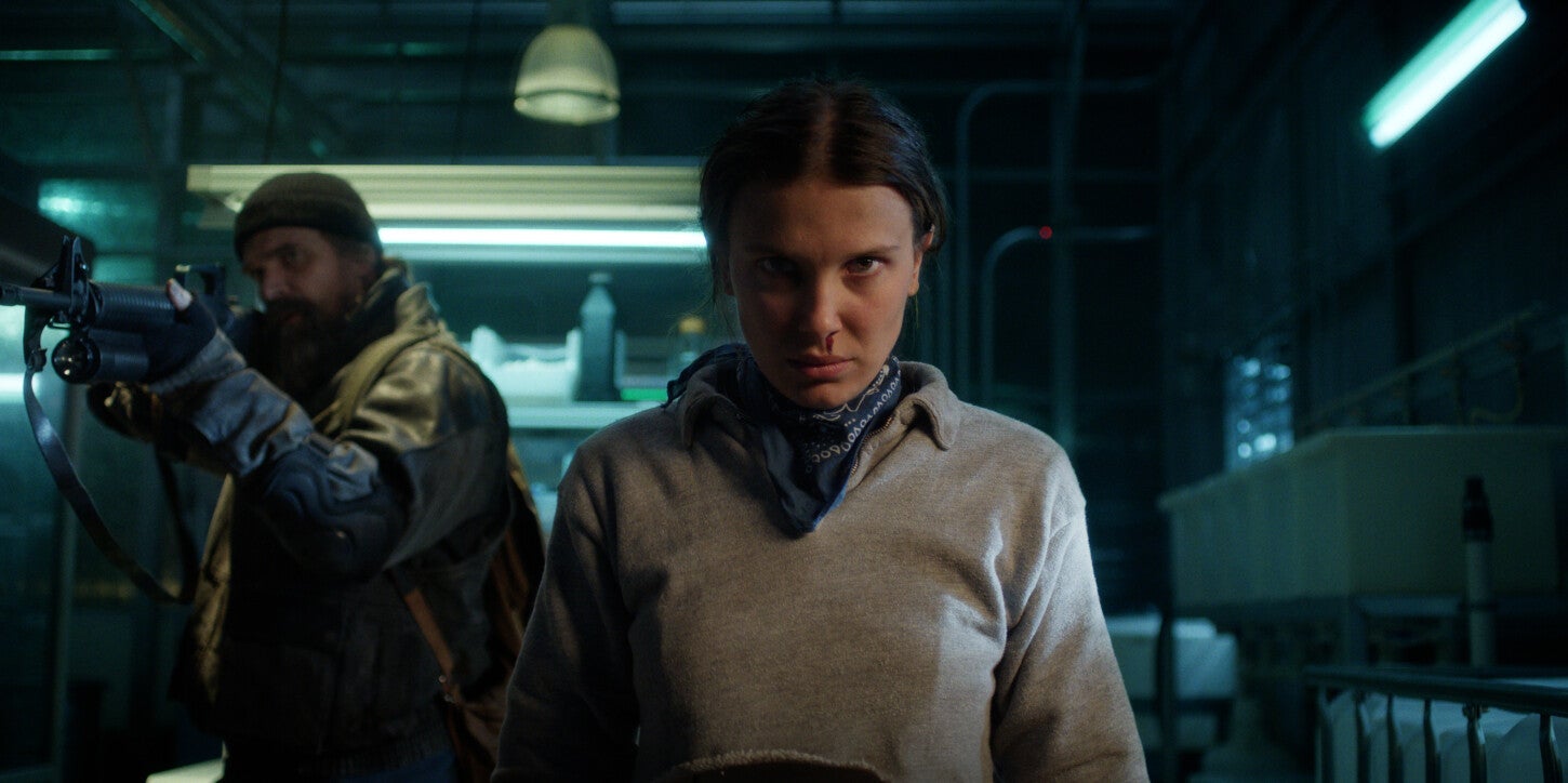 Millie Bobby Brown interpreta a Eleven (Once) en 'Stranger Things'.