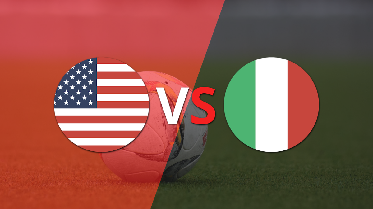 Estados Unidos se enfrenta a Italia en un partido amistoso
