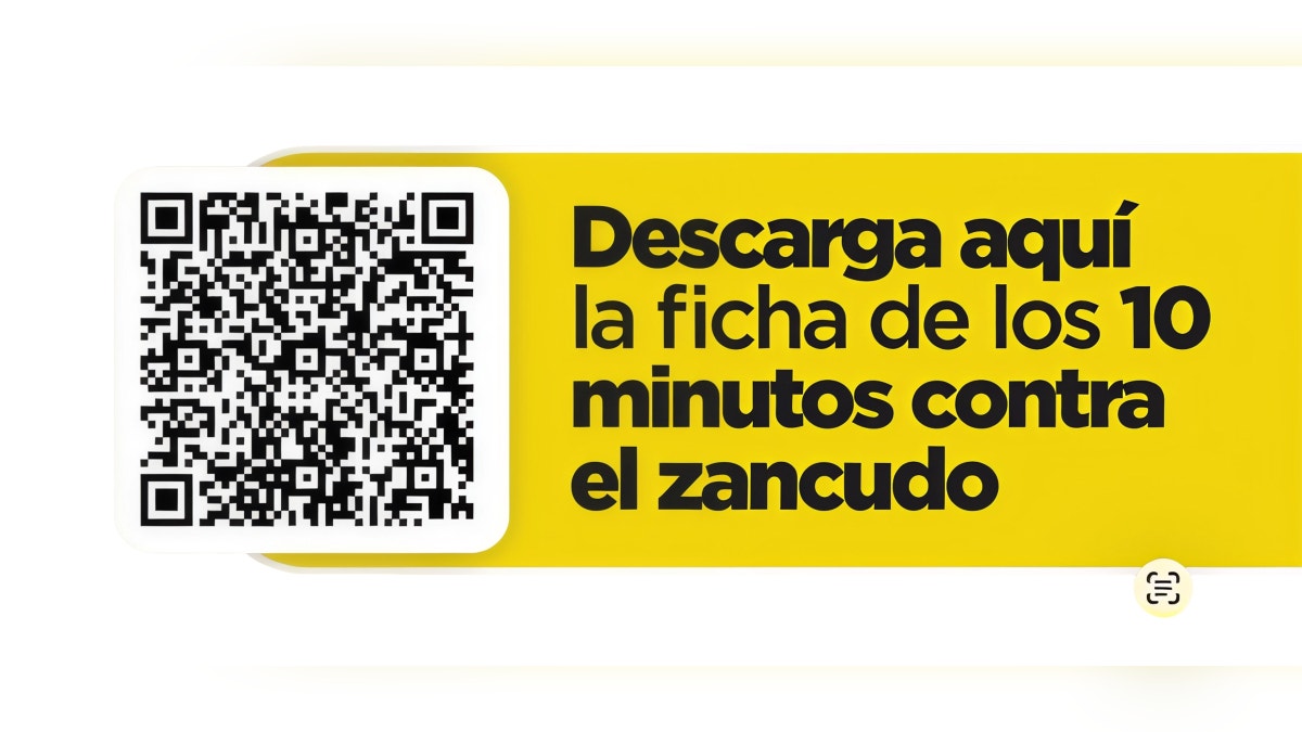 El Minsa pone a disposición el código QR para facilitar el uso de la Ficha de los 10 Minutos y fortalecer la lucha contra el dengue.