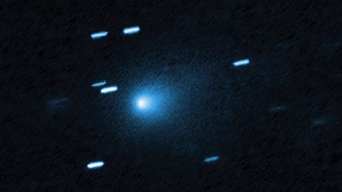 La imagen que el telescopio espacial Hubble de la NASA captó del cometa interestelar 3I/ATLAS el 21 de julio de 2025