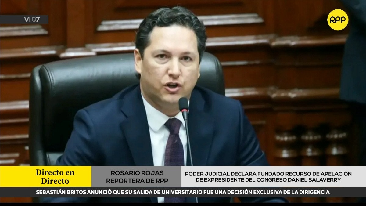 La Corte Suprema declaró fundado el recurso de apelación presentado por la defensa legal de Salaverry. 