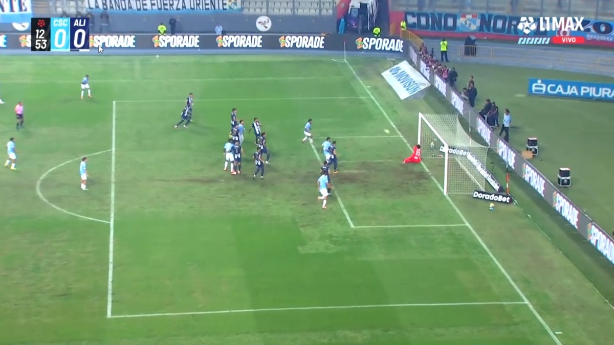 Así fue la jugada en el Cristal vs Alianza por la Liga1