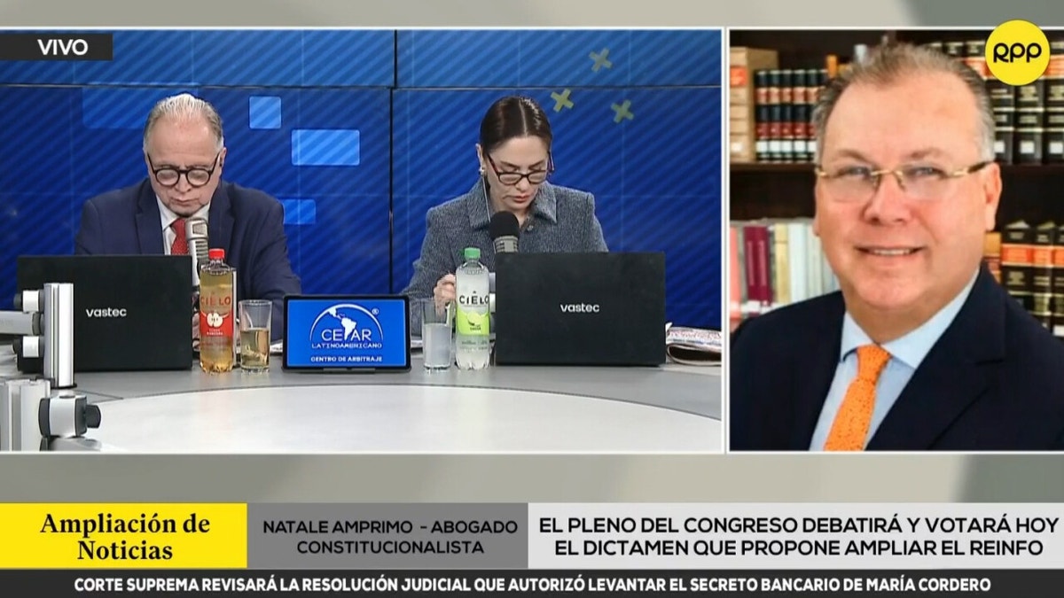 Amprimo subrayó la ineficiencia del sistema actual, y recordó que el TC señaló que el Reinfo apenas ha logrado formalizar a poco más del 2%