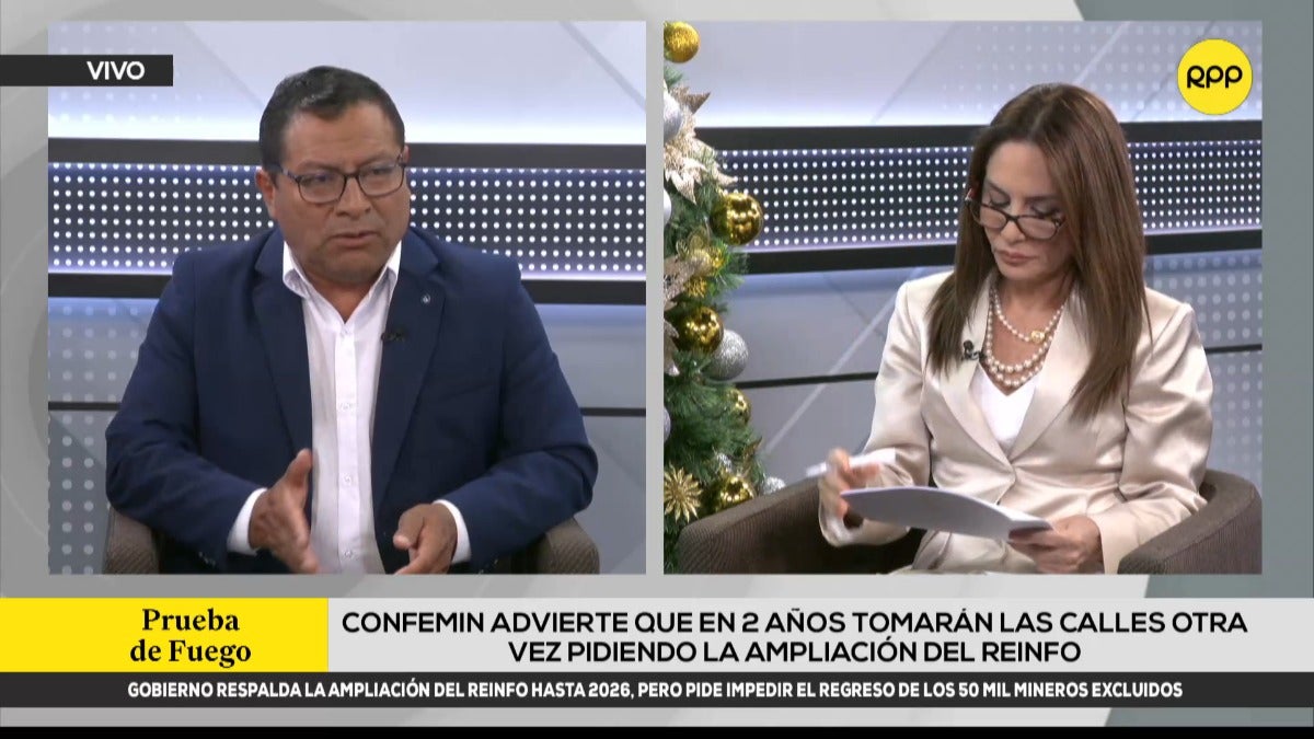Presidente de la Confemin dice que las múltiples ampliaciones del Reinfo se deben a la falta de una ley que formalice la minería artesanal