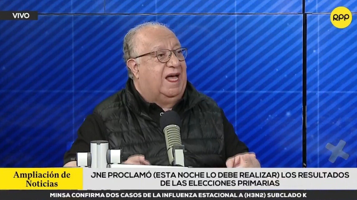 Tuesta explicó que el caos en las elecciones internas no es casualidad, sino producto de las reformas del Congreso