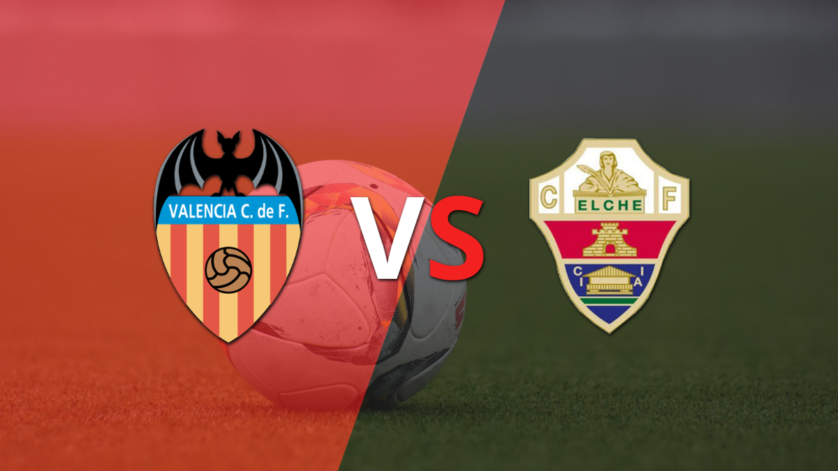 Valencia se enfrentará ante Elche por la fecha 19