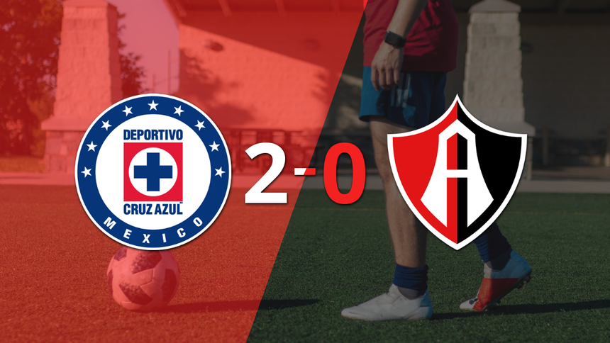Liga MX: Con dos goles, Cruz Azul se impuso a Atlas en el estadio ...