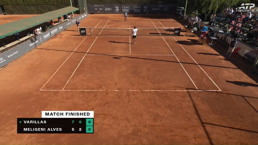 Varillas clasificó a octavos del Challenger de Concepción