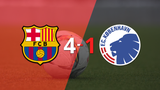 Champions League: Barcelona arrasó con una remontada y goleó 4-1 a FC Copenhague